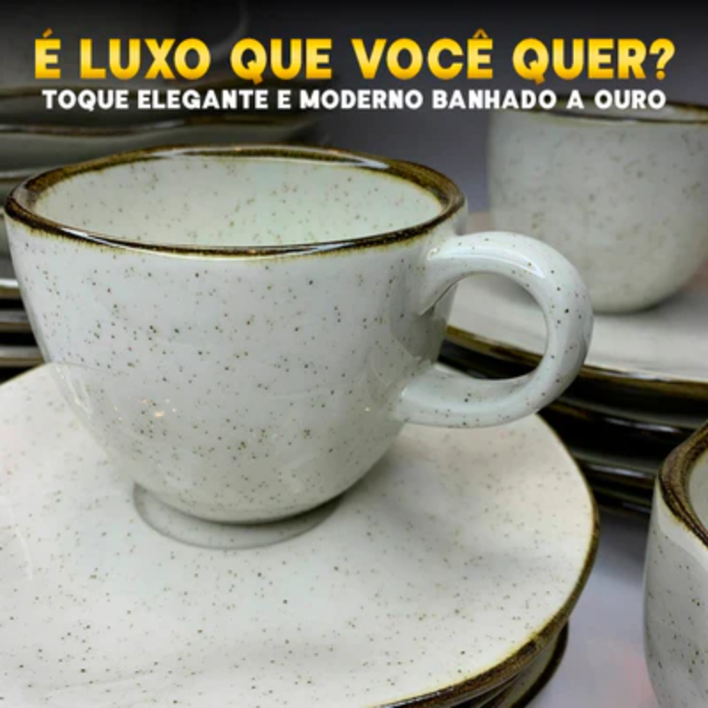 Conjunto Completo em Porcelana