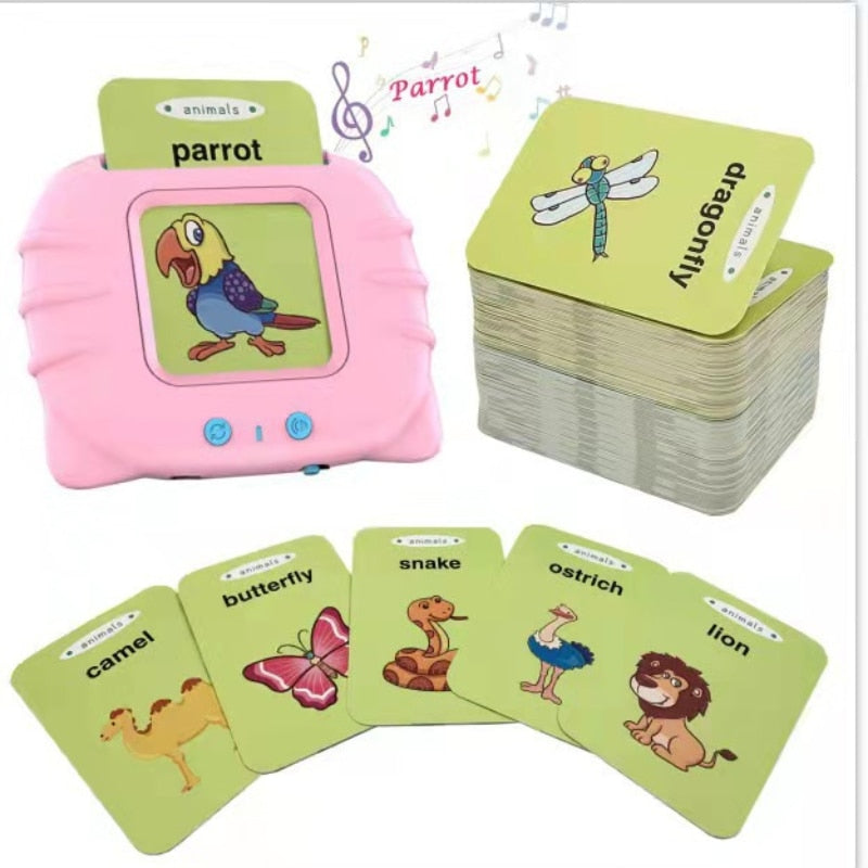 Baby Educational Enlightenment Card Early Childhood Education Machine Card Inserting Card Machine Audio Learning Machine Toy