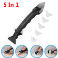 5 in1 Silicone Remover Sealant Smooth Scraper Caulk Finisher Grout Kit Tools Floor Mould Removal Hand Tools Set Accessories New