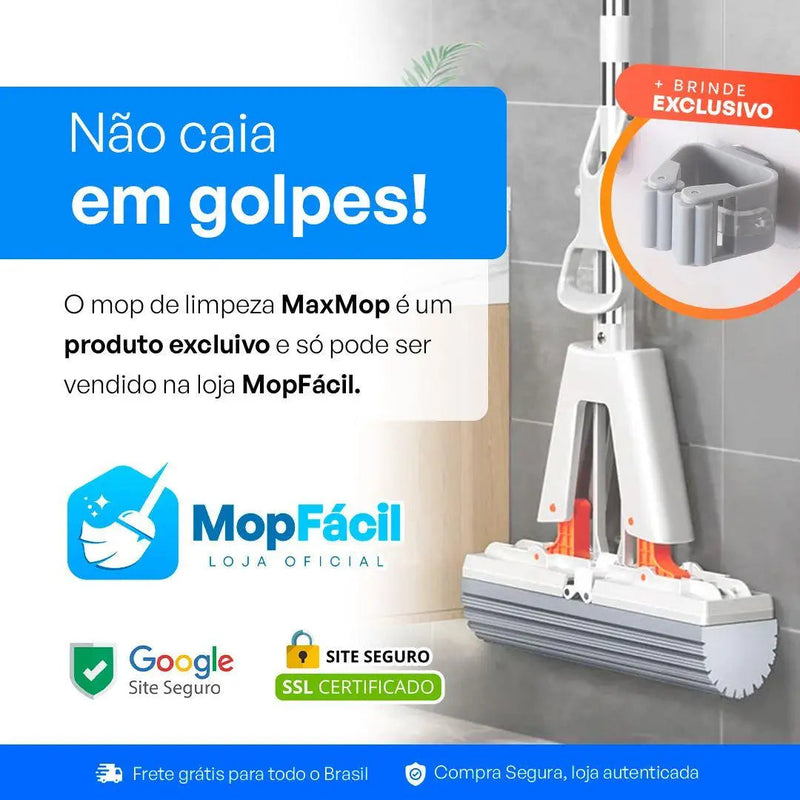 MaxMop©: Limpeza Fácil e Rápida! (+ Brinde Grátis!)