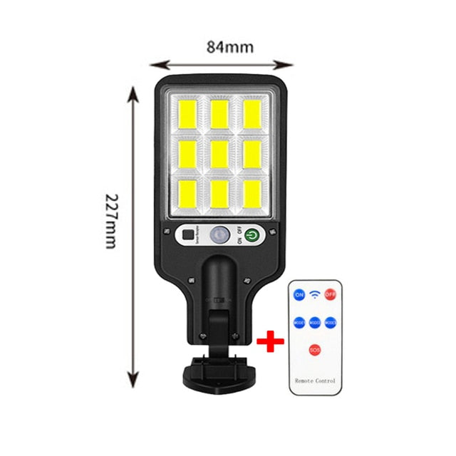 SunLamp - Lâmpada com sensor de movimento e carregamento solar