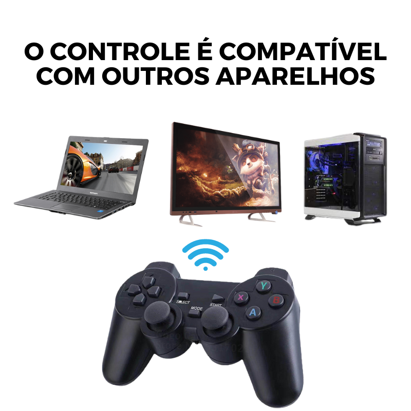 Video Game Stick Retrô 4k [ORIGINAL] HD 10 MIL Jogos