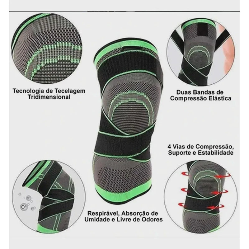 Knee Pad - Joelheira de Compressão Ortopédica