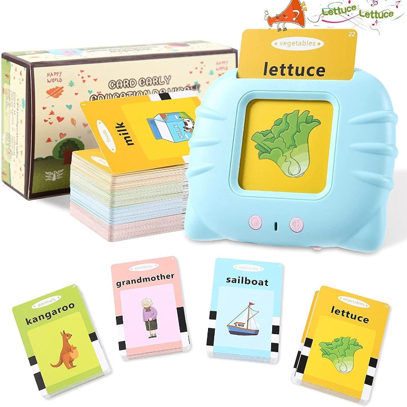 Baby Educational Enlightenment Card Early Childhood Education Machine Card Inserting Card Machine Audio Learning Machine Toy