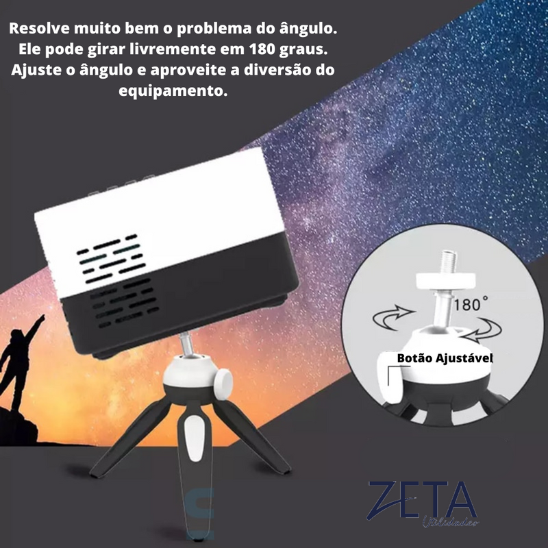 Tripé MiniProjetor Zeta